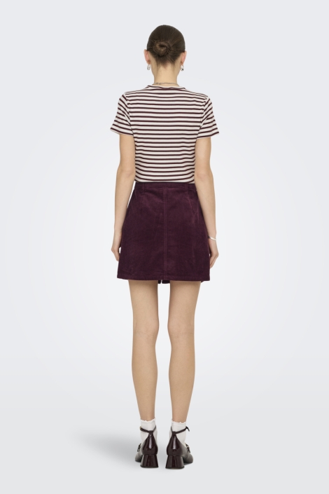 Jacqueline de Yong jdyshiraz corduroy skirt pnt noos